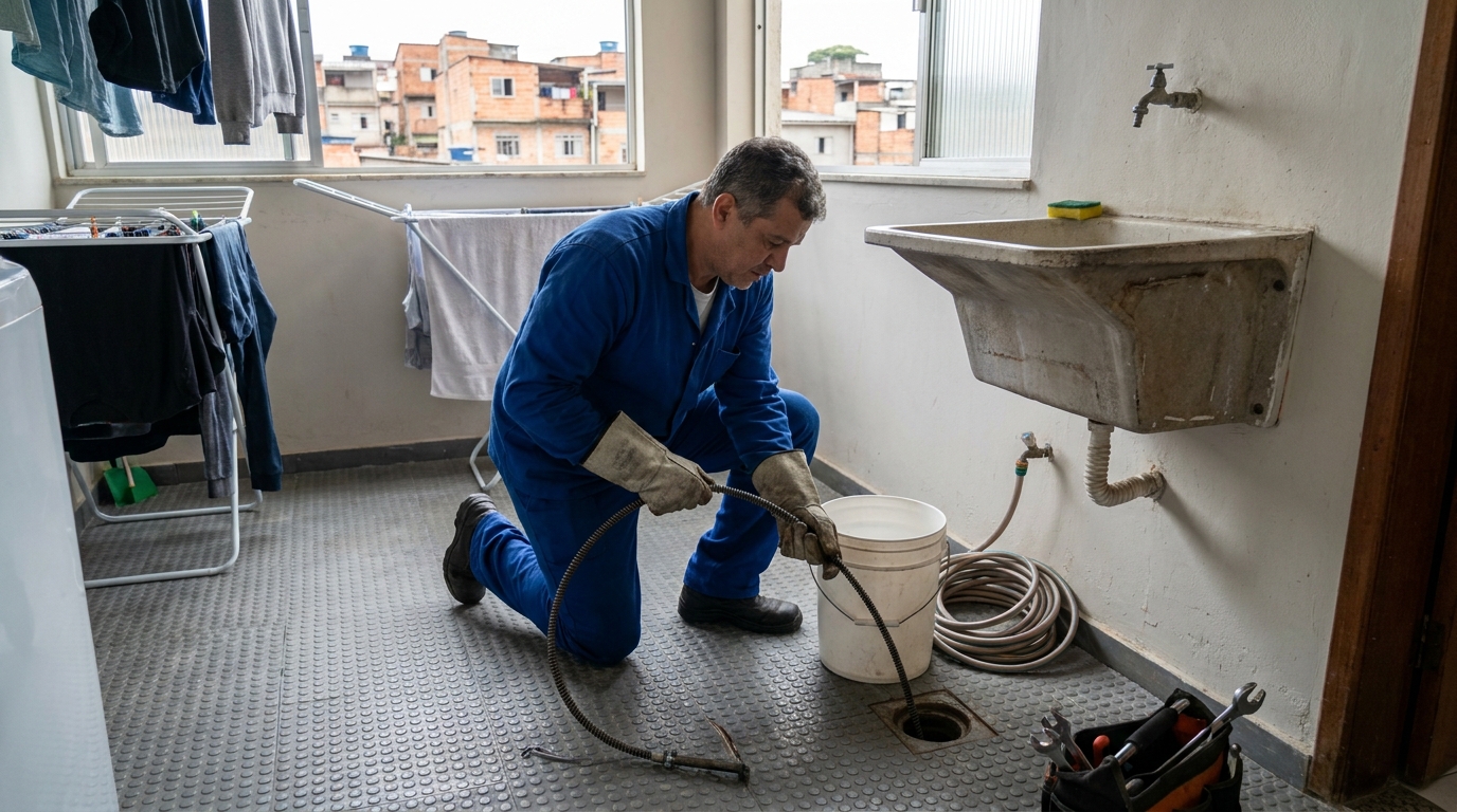 Desentupimento de Ralos Externos em Hortolândia‑SP