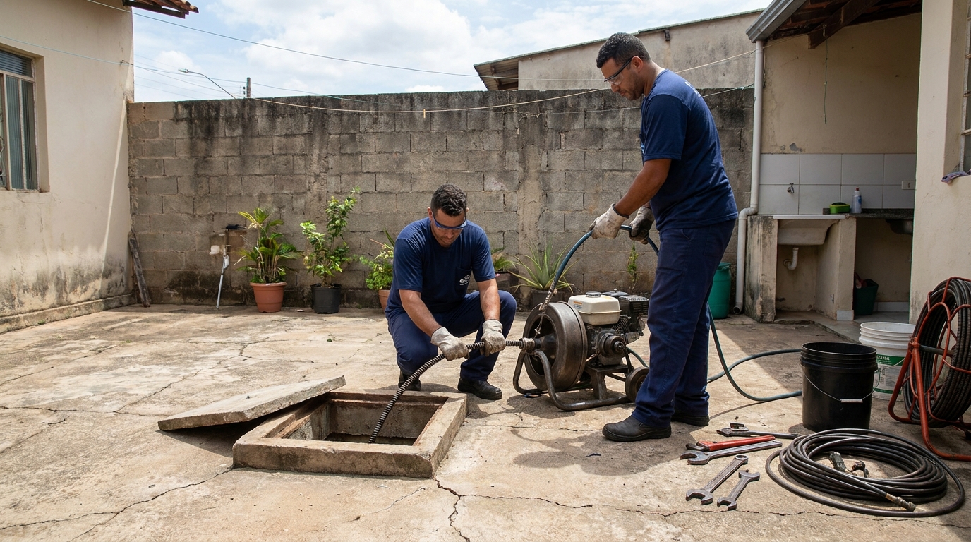 Sucção de Resíduos em Hortolândia‑SP